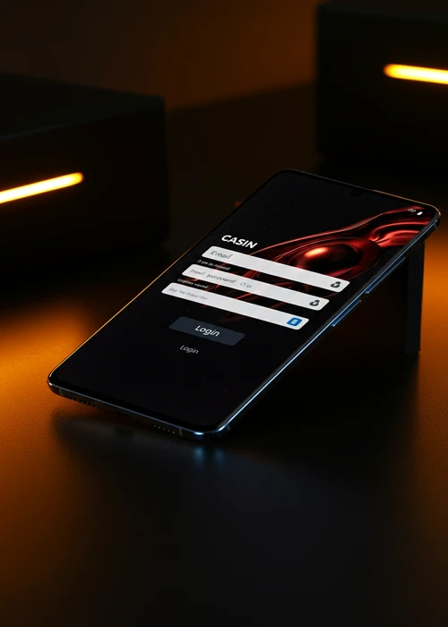 Interfaz de usuario del formulario de inicio de sesión de Mafia Casino con campos para correo electrónico y contraseña, diseñado para un acceso rápido y seguro.